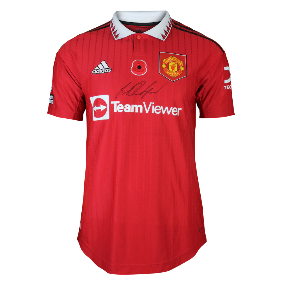 Marcus Rashford Manchester United shirt