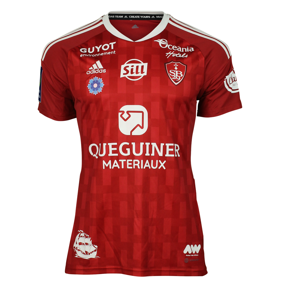 Irvin Cardona Stade Brestois 29 shirt