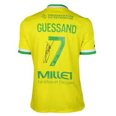 来自FC Nantes的Evann Guessand球衣