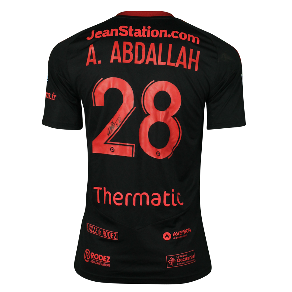 Abdel Hakim Abdallah Rodez Aveyron Football forması