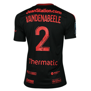 Maillot de Eric Vandenabeele (Rodez Aveyron Football)