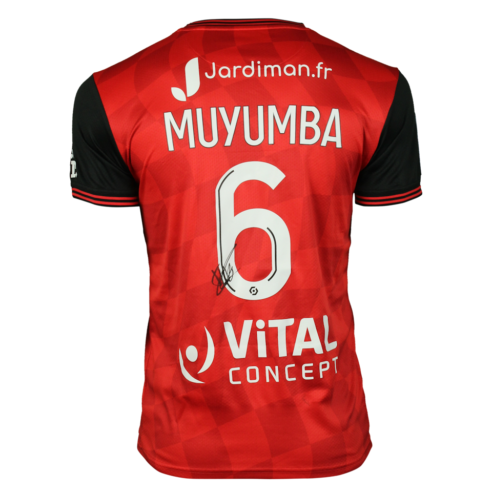 Tristan Muyumba Nkita En Avant Guingamp shirt