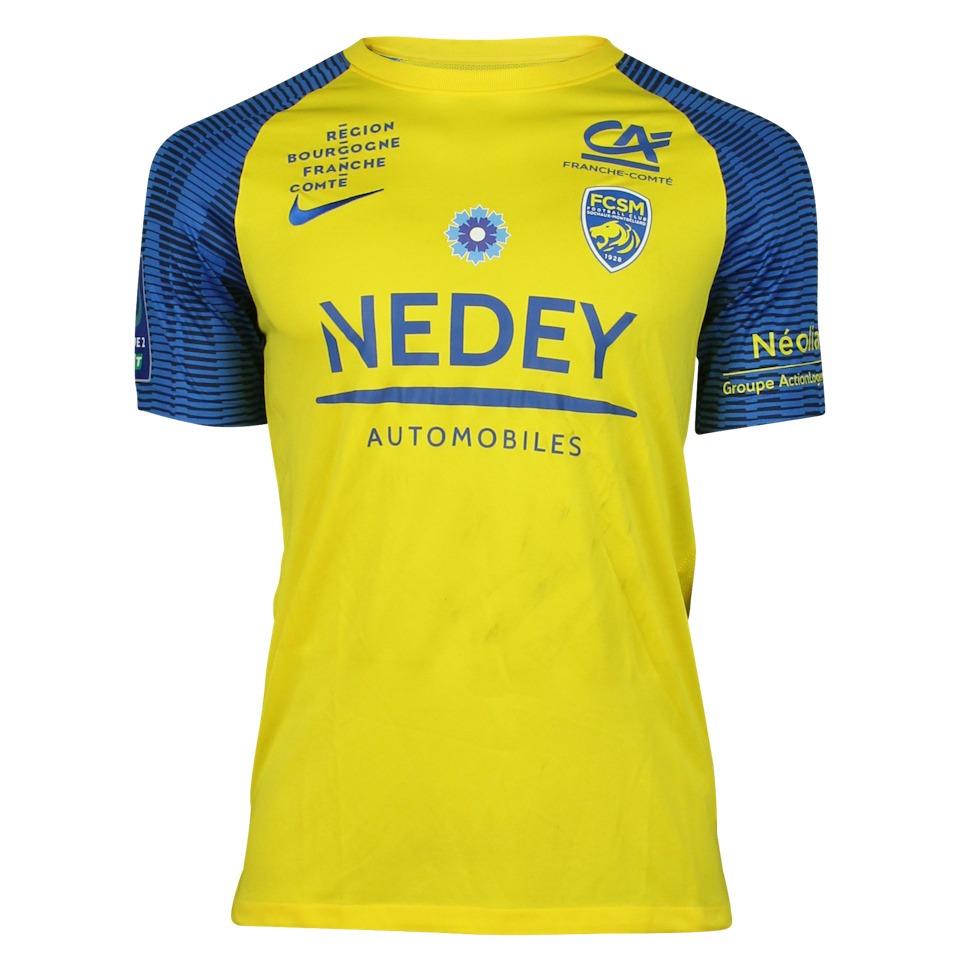 Maxime Do Couto Teixeira FC Sochaux-Montbéliard jersey