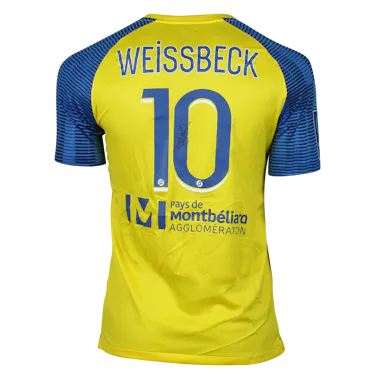 FC Sochaux-Montbéliard-Trikot von Gaëtan Weissbeck