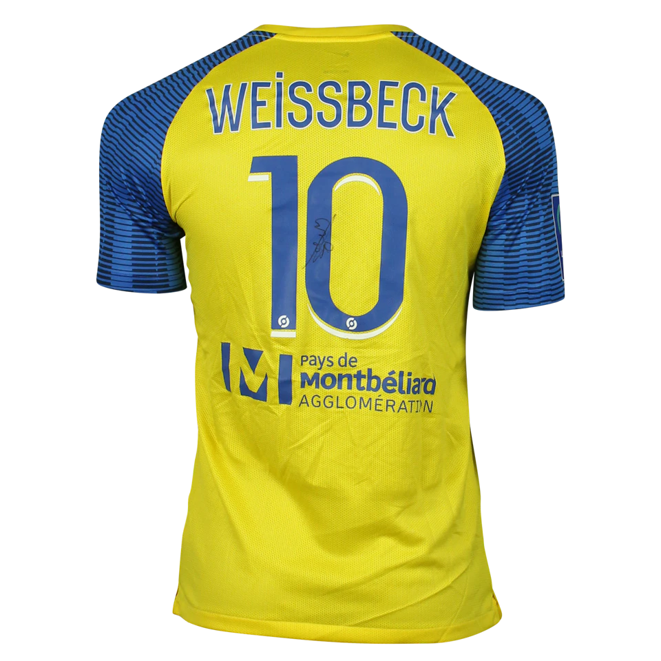 FC Sochaux-Montbéliard-Trikot von Gaëtan Weissbeck