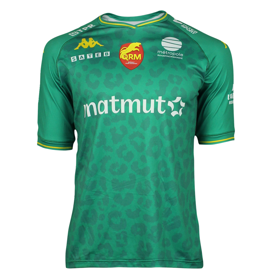 Nicolas Lemaître Quevilly-Rouen Métropole shirt