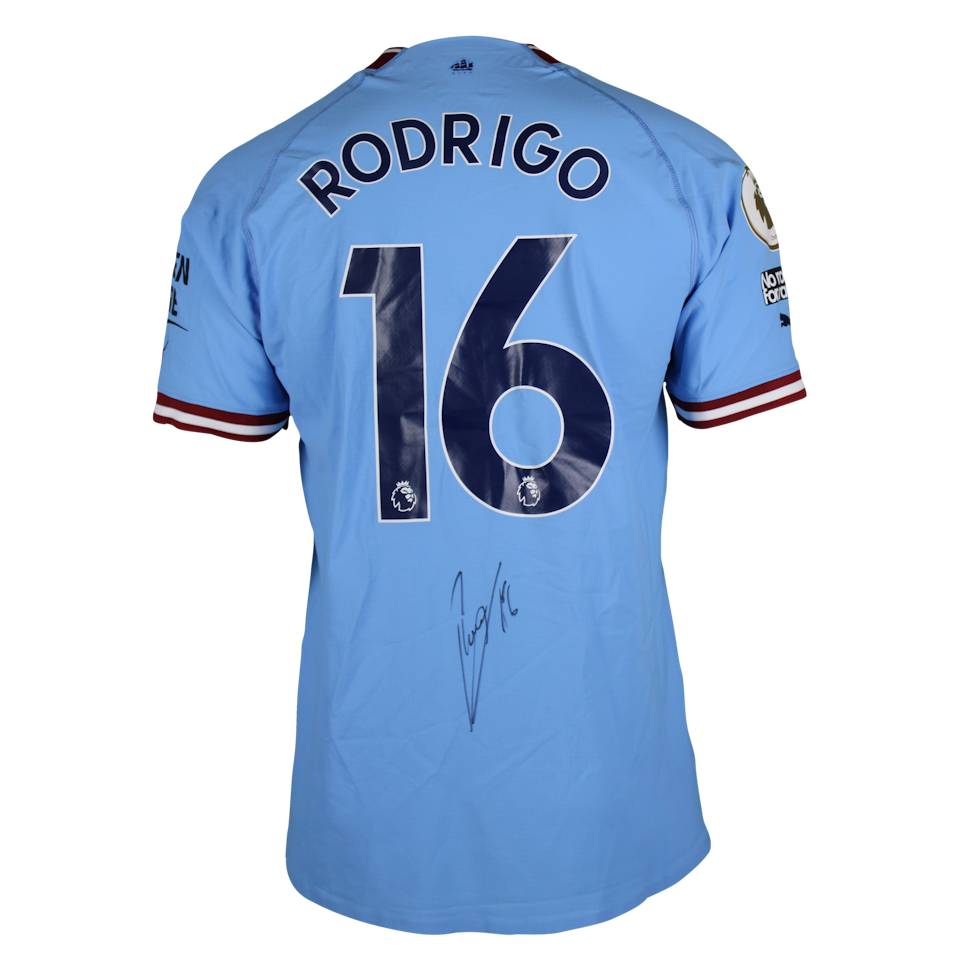 Rodri Manchester City shirt