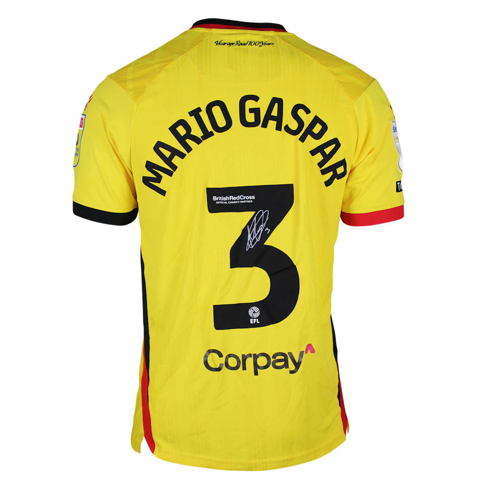 来自Watford的Mario Gaspar球衣