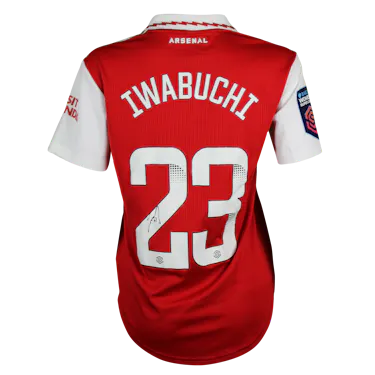来自Arsenal WFC的Mana Iwabuchi球衣