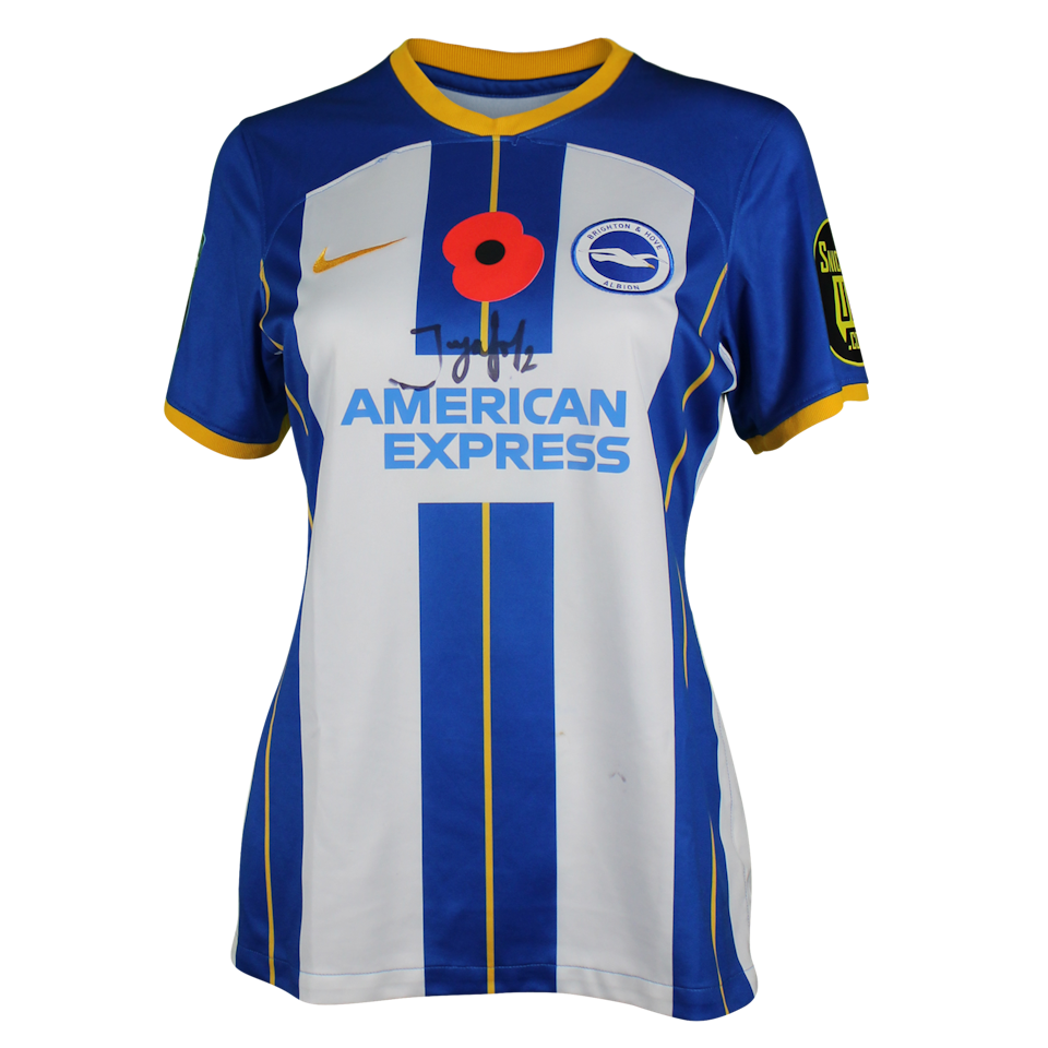 Jorja Fox Brighton & Hove Albion WFC shirt