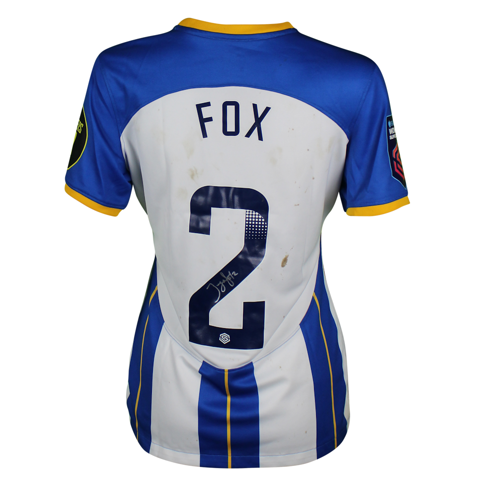 Jorja Fox Brighton & Hove Albion WFC shirt