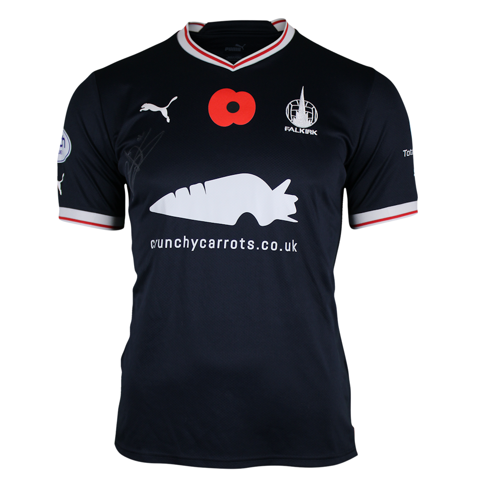 Brad McKay Falkirk shirt