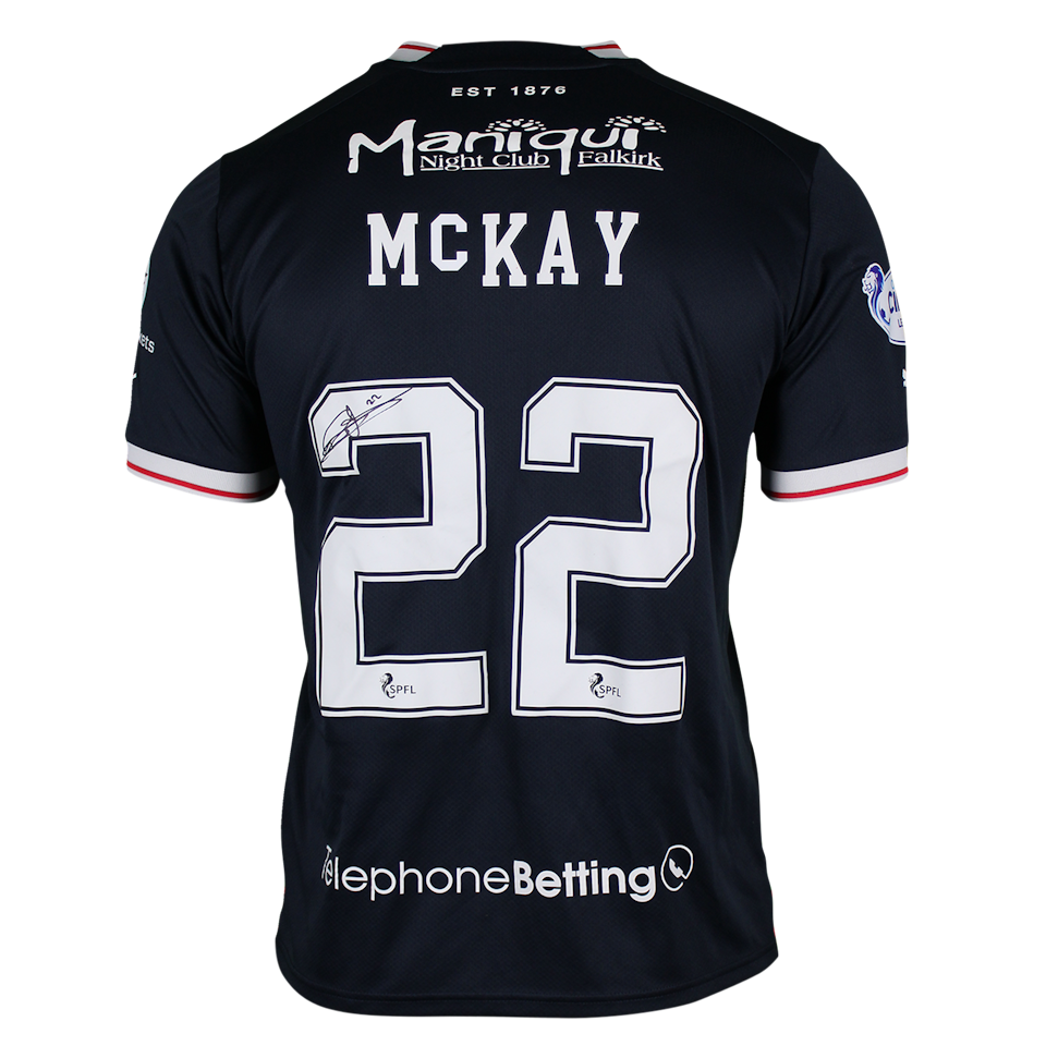Brad McKay Falkirk shirt