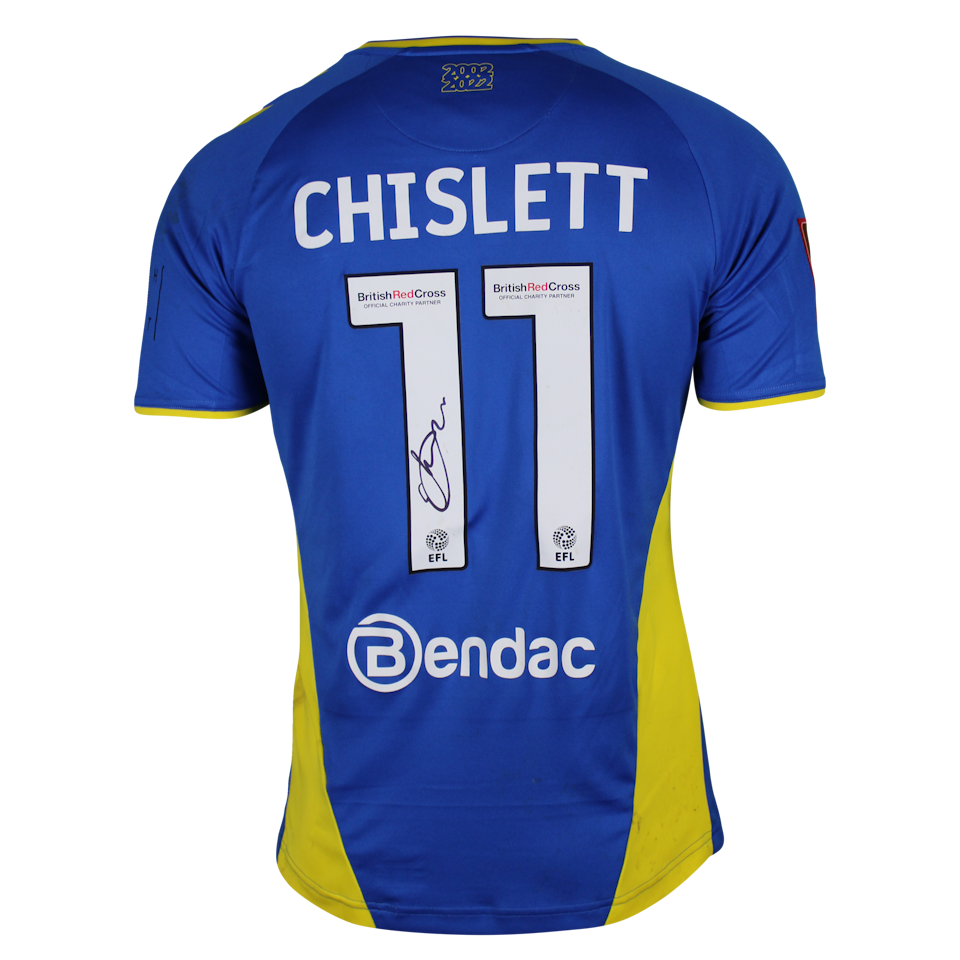 Ethan Chislett AFC Wimbledon jersey
