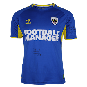 来自AFC Wimbledon的David Fisher球衣