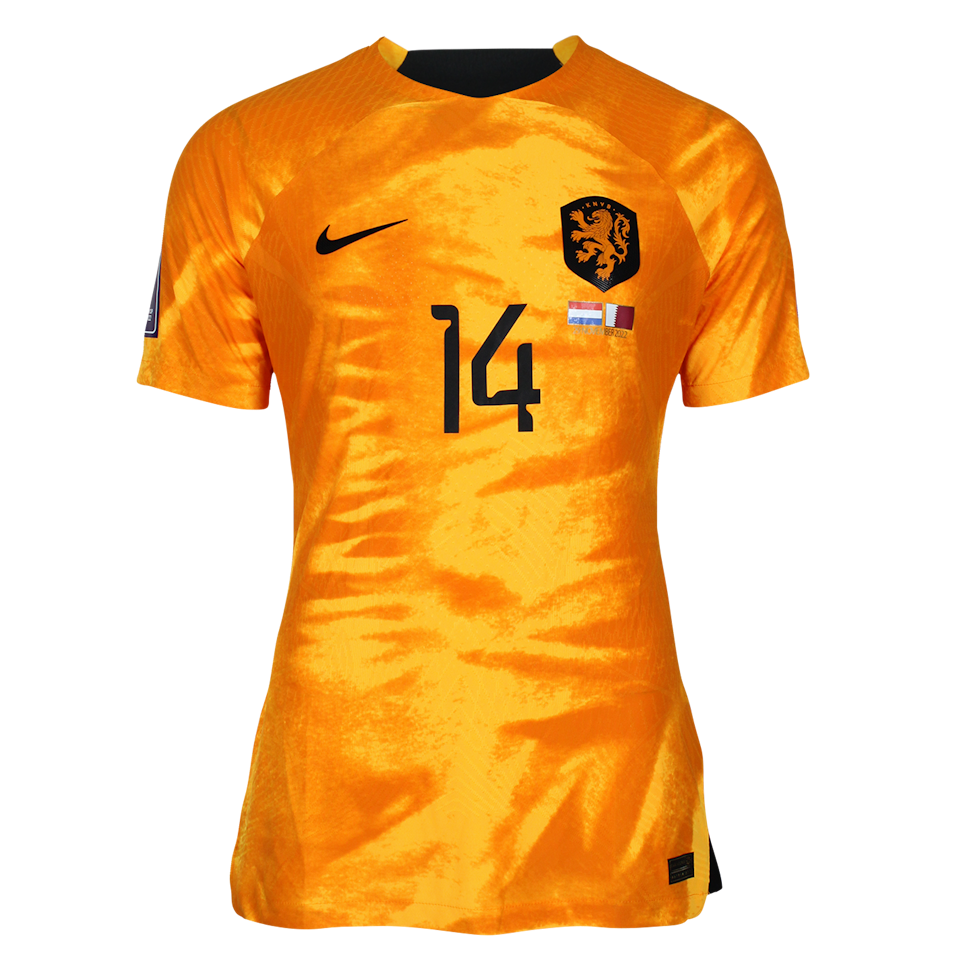 Davy Klaassen Netherlands jersey