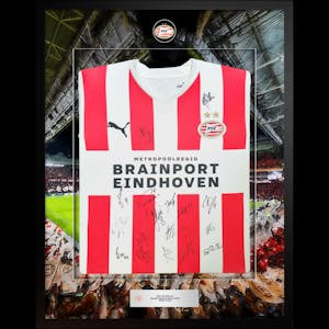 Limited Edition Framed PSV Squad Signed Shirt