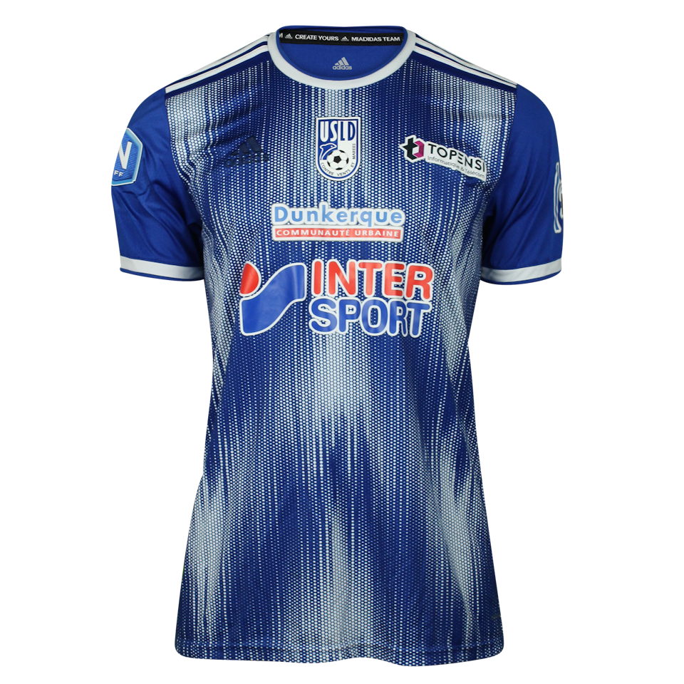 Yannick M'Bone USL Dunkerque jersey