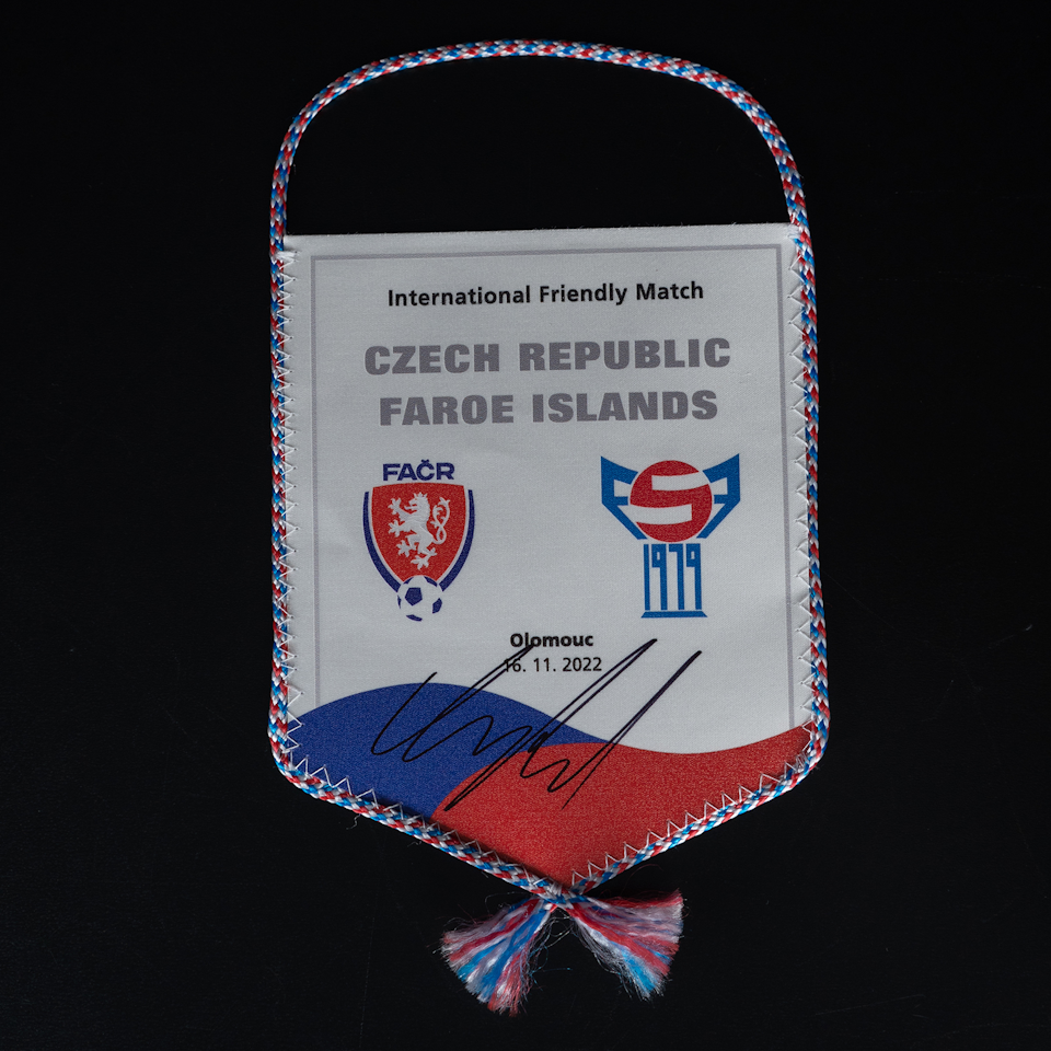 Signed Match Pennant