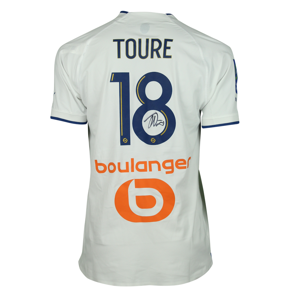 Isaak Touré Olympique de Marseille shirt