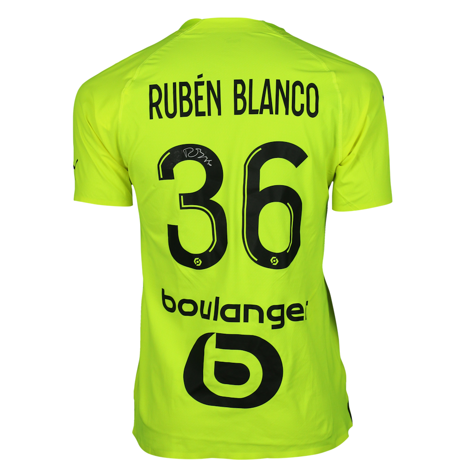 Rubén Blanco Olympique de Marseille shirt