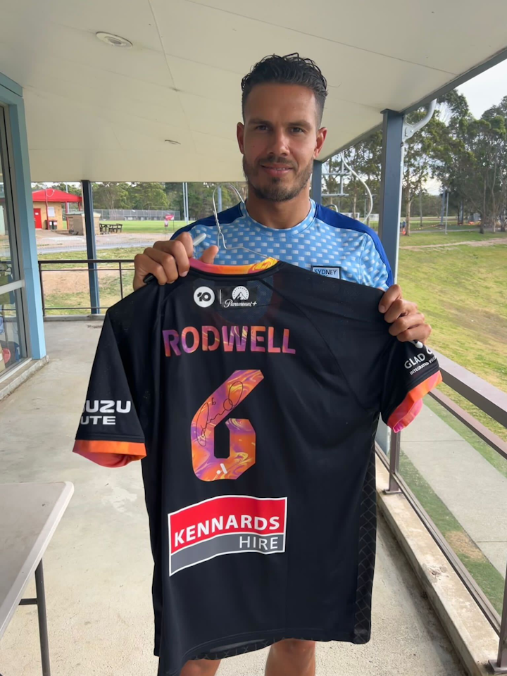 Jack Rodwell Sydney FC shirt