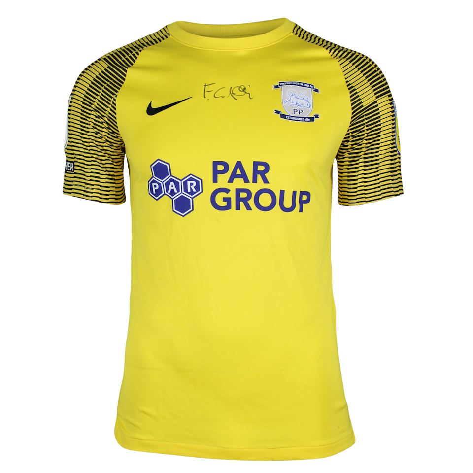 Finlay Cross-Adair Preston North End shirt
