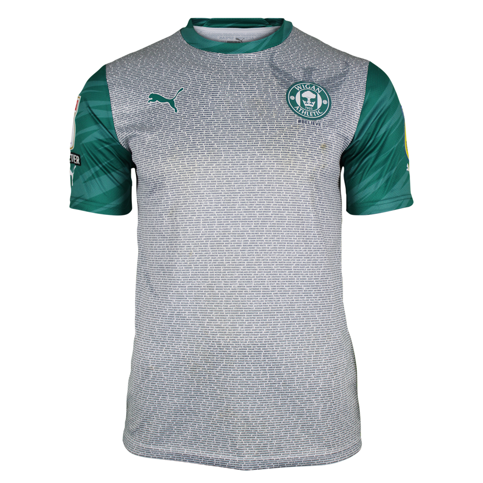 Shirt van Max Power Wigan Athletic