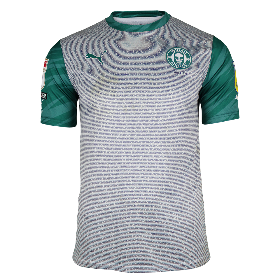 Tom Naylor Wigan Athletic jersey