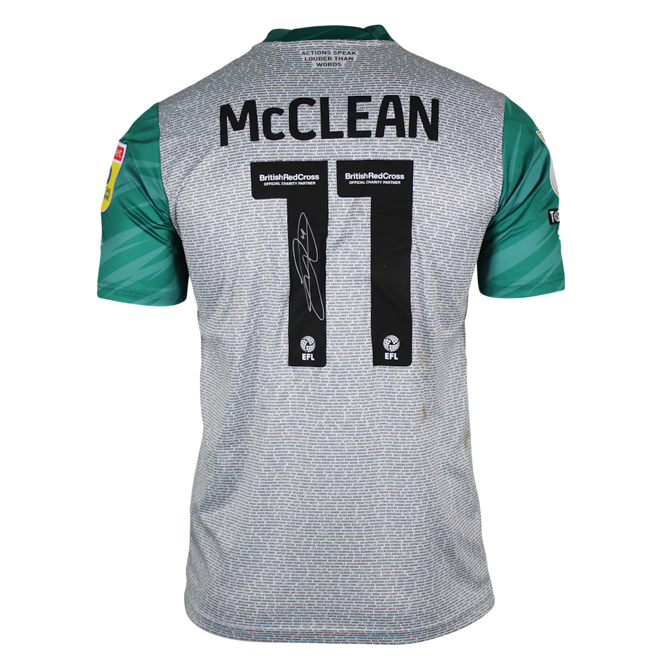 James McClean Wigan Athletic jersey