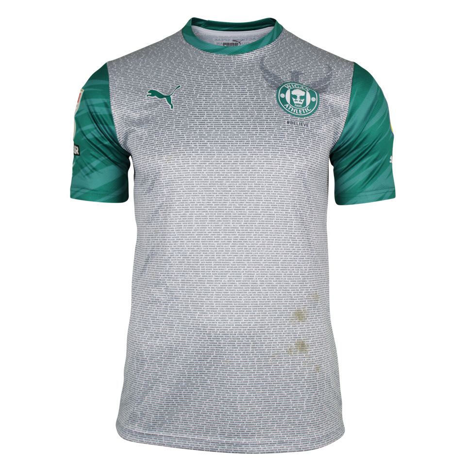James McClean Wigan Athletic jersey