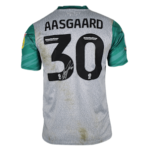 Thelo Aasgaard Wigan Athletic shirt
