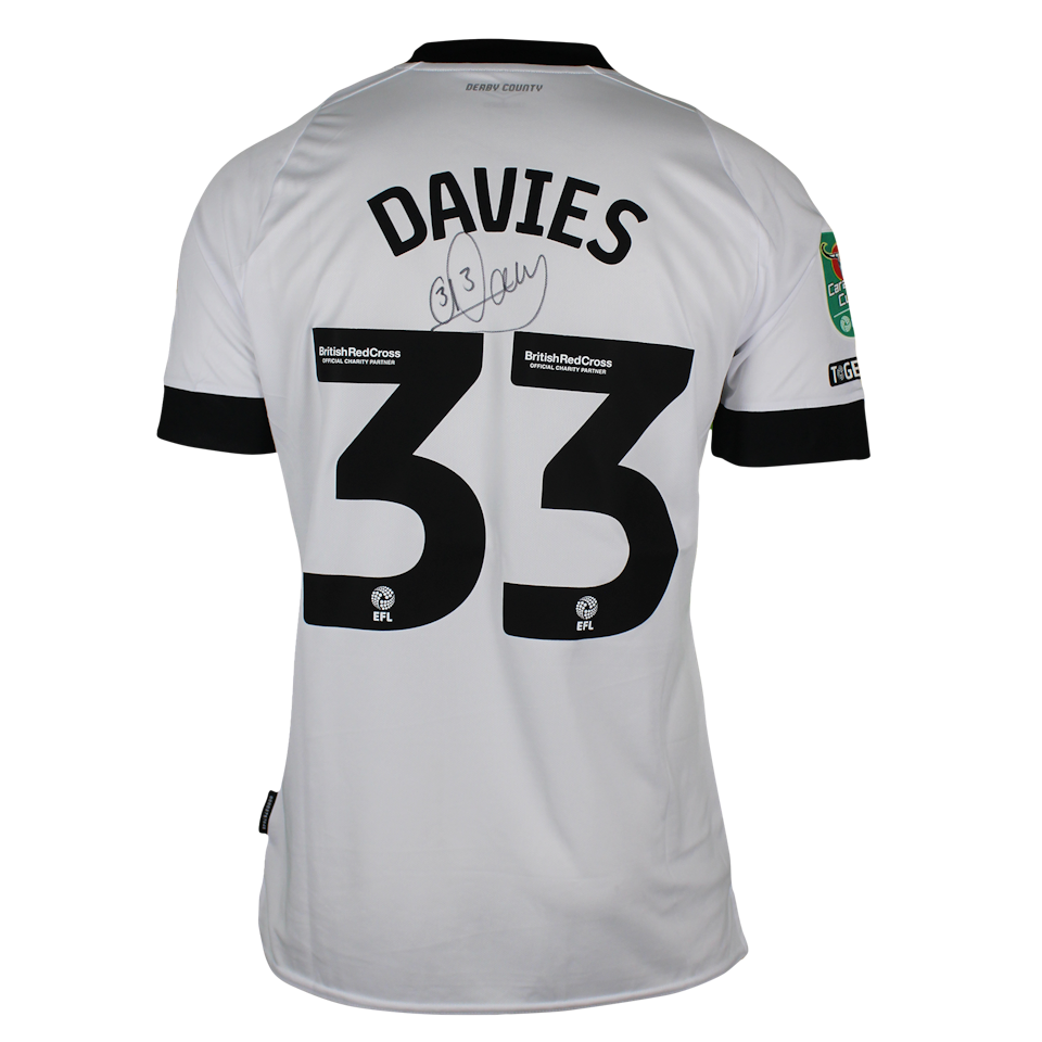 Curtis Davies Derby County shirt