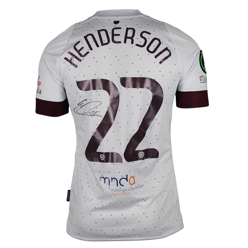 Euan Henderson Heart of Midlothian jersey