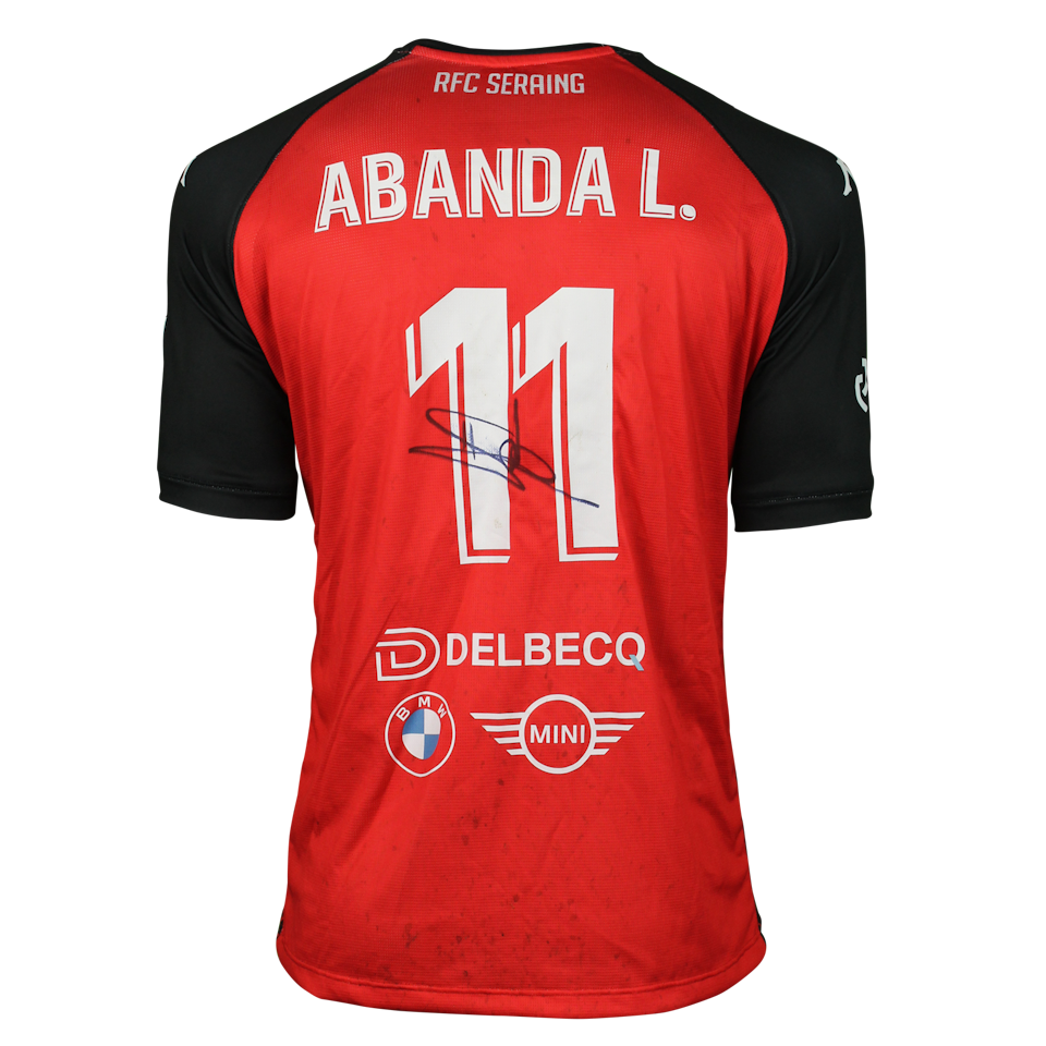 Maglia di Leroy Abanda Mfomo (RFC Seraing)
