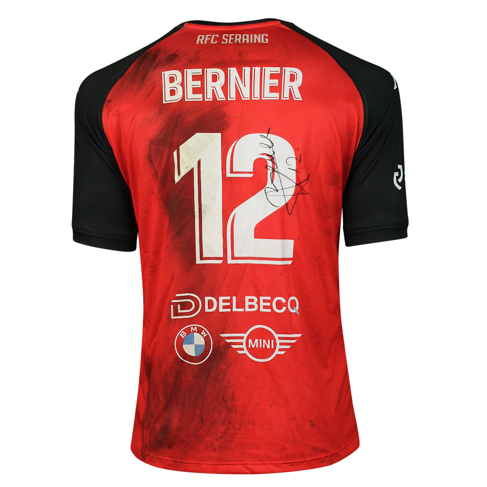 Antoine Bernier RFC Seraing shirt
