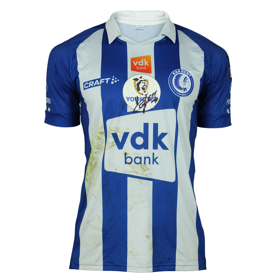 Hugo Cuypers KAA Gent jersey