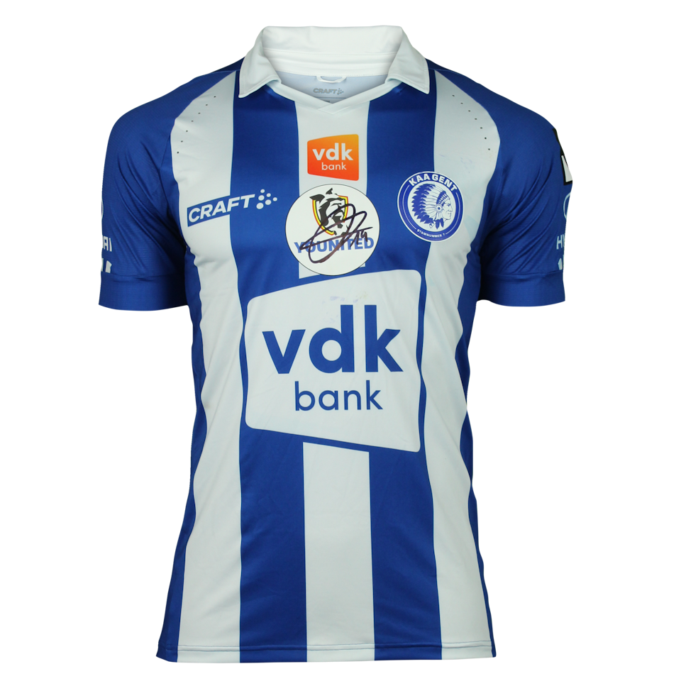 Alessio Castro-Montes KAA Gent shirt