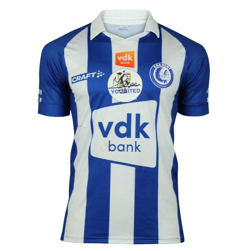 KAA Gent 팀의 Matisse Samoise 셔츠