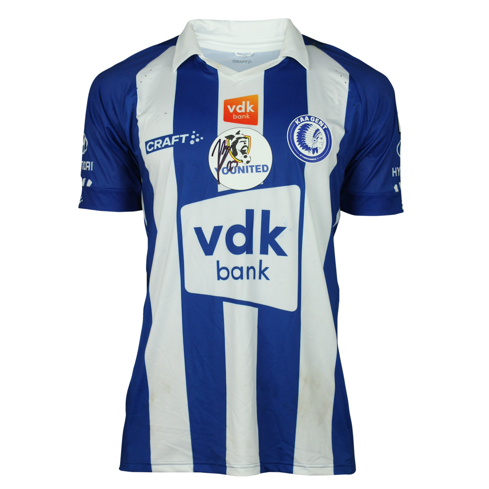 Jordan Torunarigha KAA Gent shirt