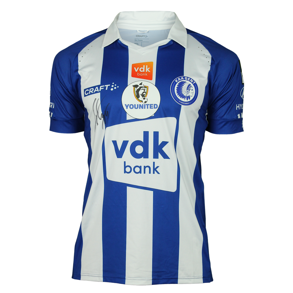 Tarik Tissoudali KAA Gent shirt