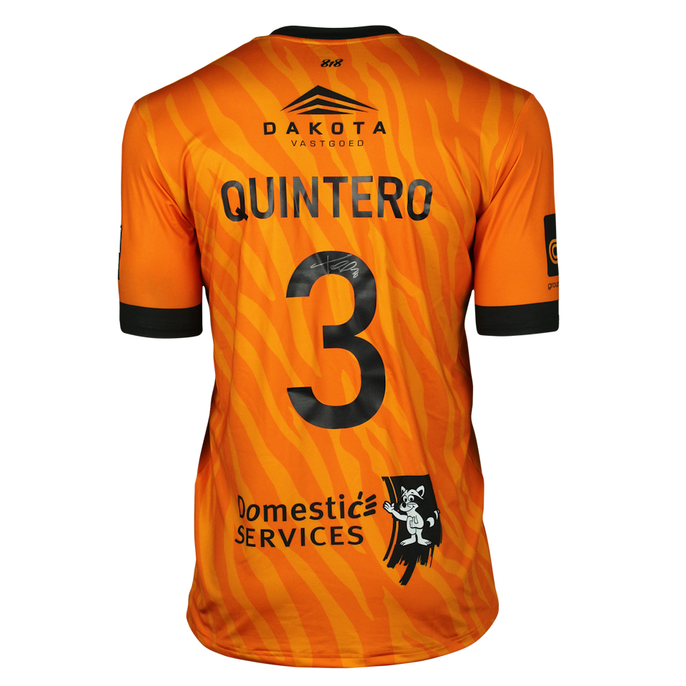 Teo Quintero KMSK Deinze jersey