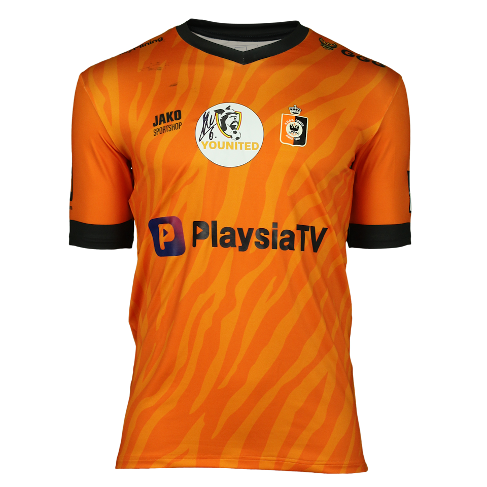 Steve De Ridder KMSK Deinze camisa.