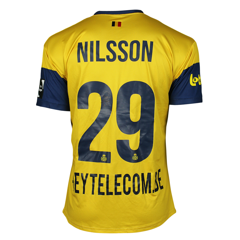 Gustaf Nilsson Royale Union Saint-Gilloise shirt