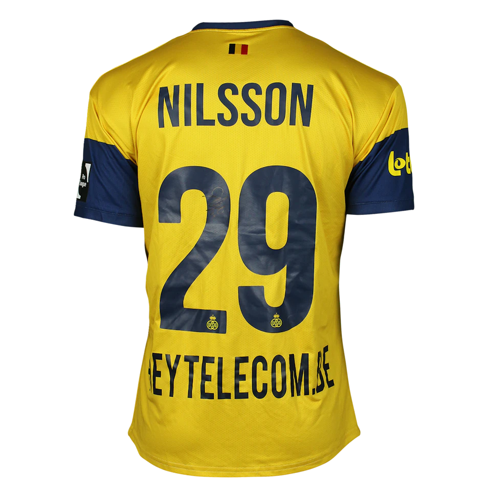Gustaf Nilsson Royale Union Saint-Gilloise shirt