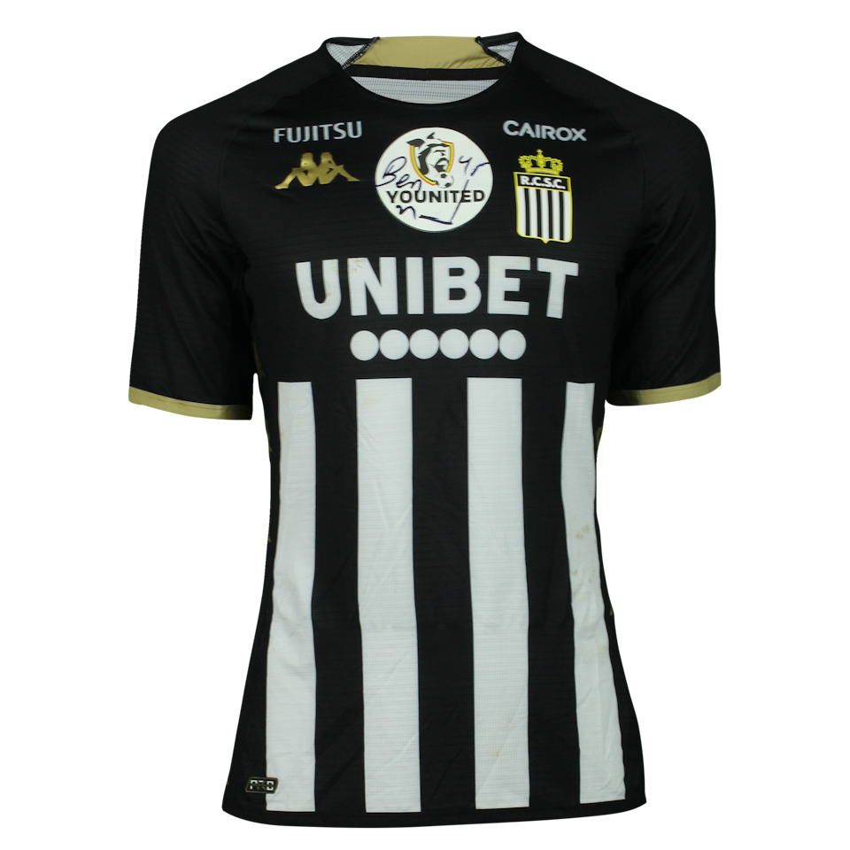Ahmed Nadir Benbouali Sporting Charleroi jersey