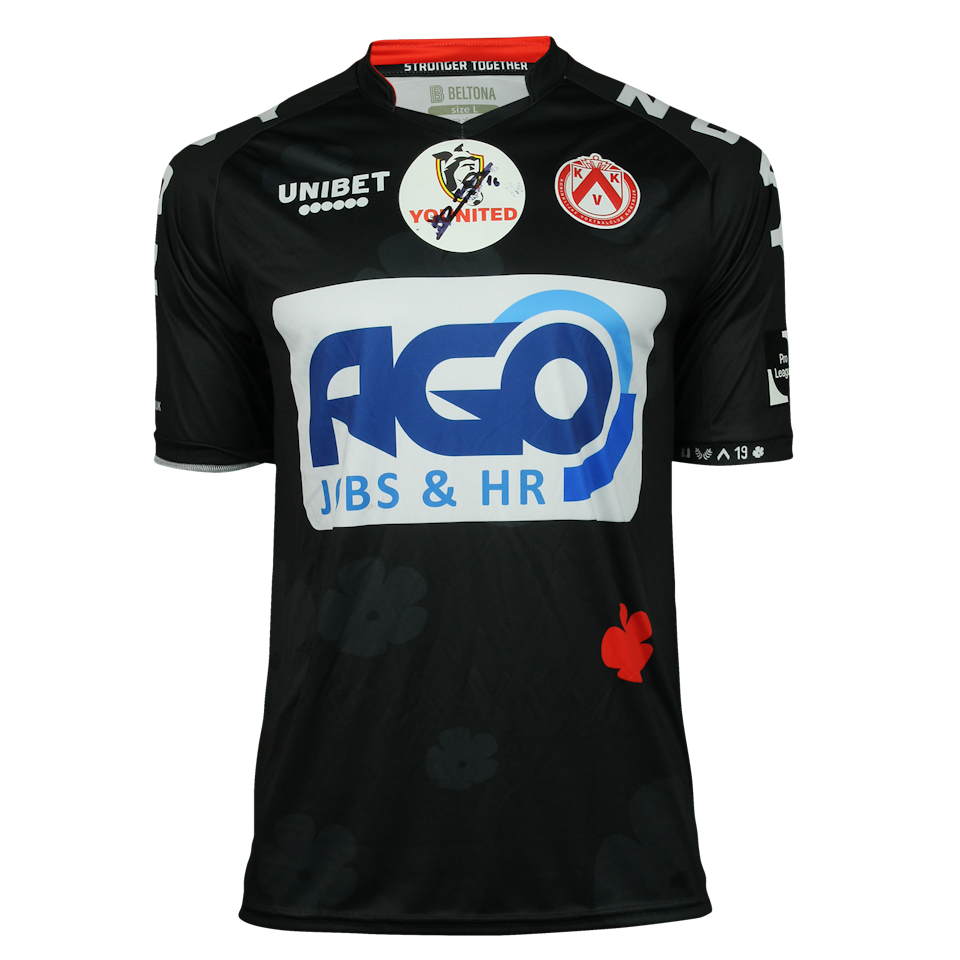 KV Kortrijk-Trikot von Maxim Deman