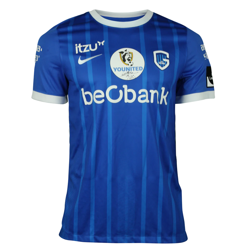 来自KRC Genk的Matías Alejandro Galarza球衣