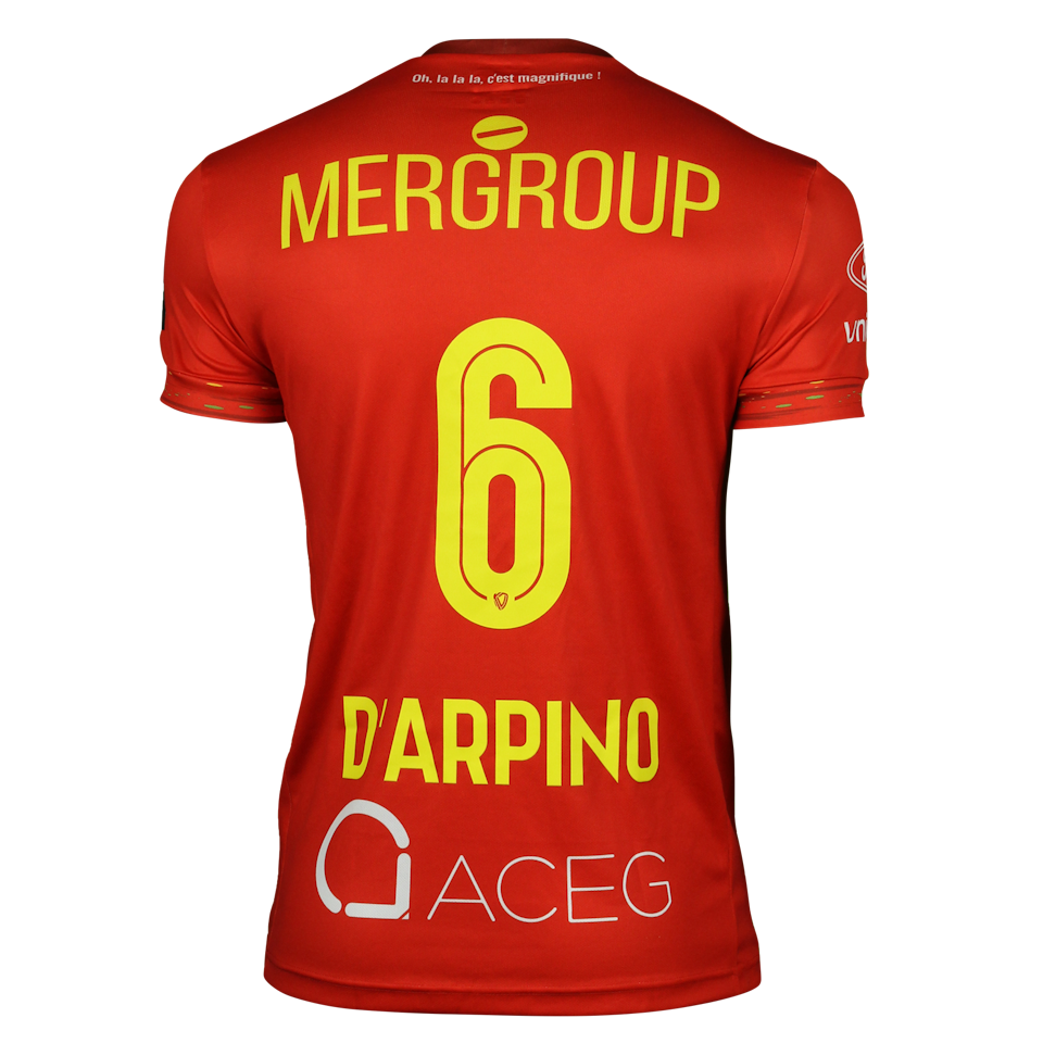 Maxime D'Arpino KV Oostende jersey