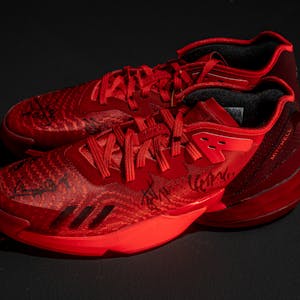 Signed Basketball Shoes - 2